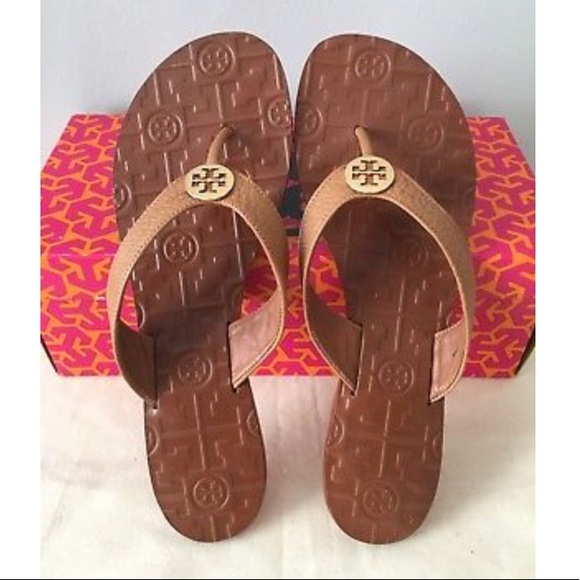 tory burch thora flip flops